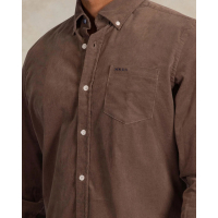 NZA New Zealand Auckland Shirt Corduroy Grey Brown